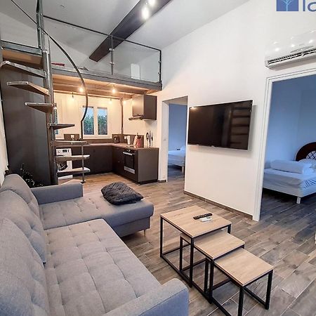 Haut De Villa Vue Mer 3 Pieces Climatise & Wifi 4 A 6 Personnes Pietrosella Экстерьер фото