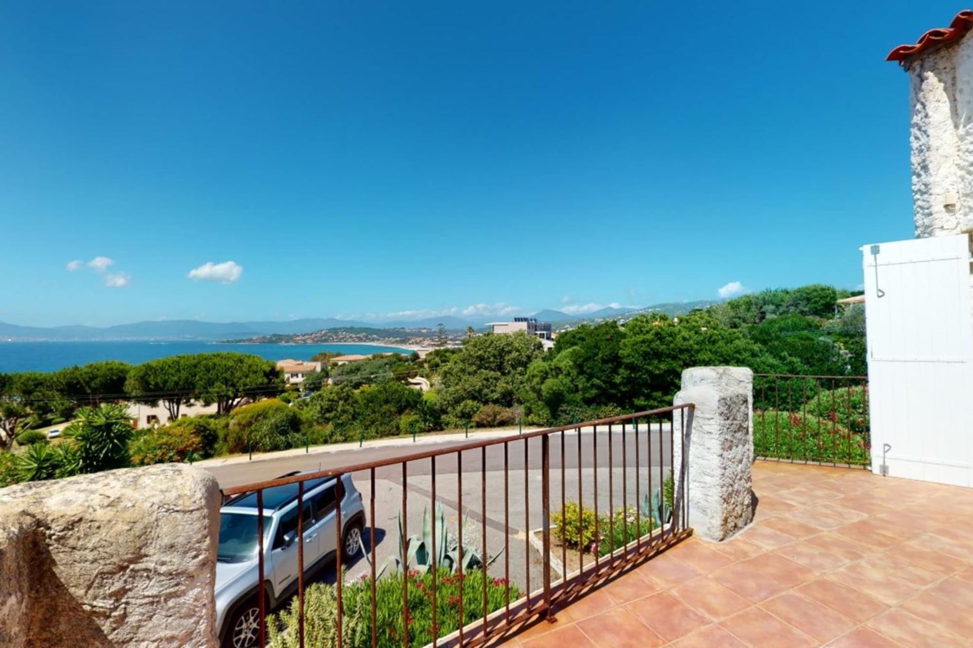 Haut De Villa Vue Mer 3 Pieces Climatise & Wifi 4 A 6 Personnes Pietrosella Экстерьер фото